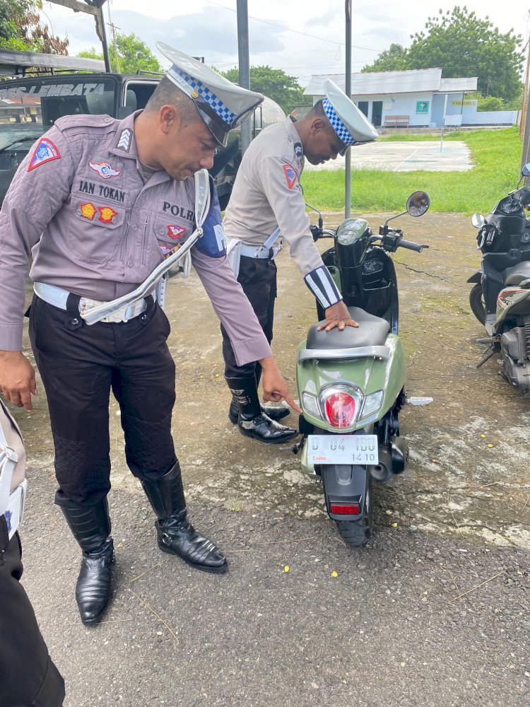 Polres Lembata Gelar Operasi Keselamatan Turangga 2025 untuk Wujudkan Kamseltibcarlantas agar masyarakat lebih patut terhadap peraturan berlalulintas