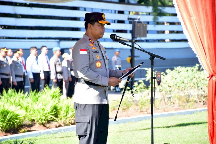 Kapolda NTT Pimpin Sertijab Wakapolda, Brigjen Baskoro Resmi Gantikan Brigjen Awi