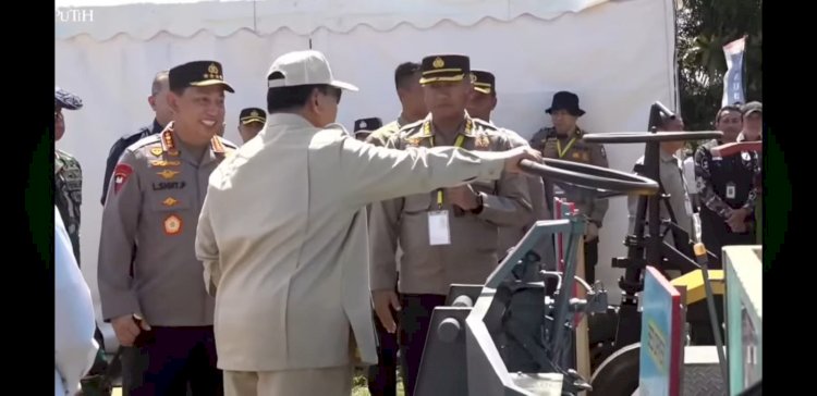 *Kapolri Dampingi Presiden pada Panen Raya Jagung Kuartal II, siap wujudkan kedaulatan pangan Nasional*
