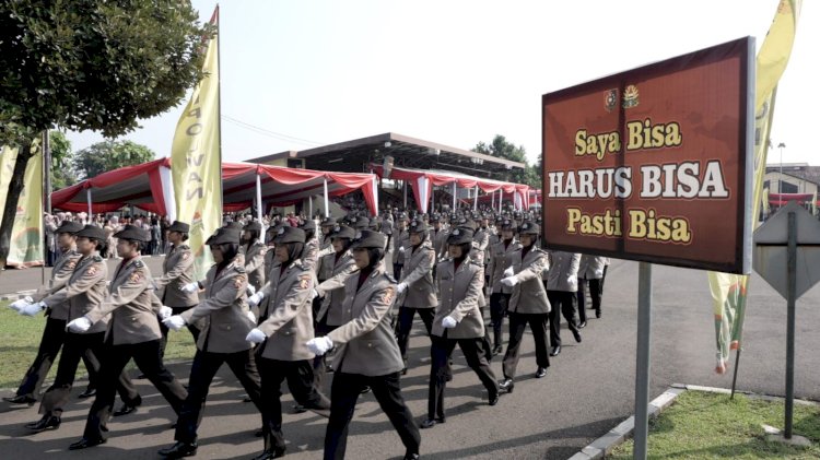 Selamat! 593 Bakomsus Ketahanan Pangan, Kesehatan-Gizi Polri Selesai Pendidikan