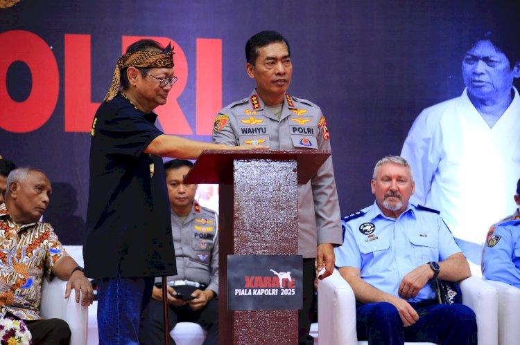 Kabareskrim Buka Kejuaraan Karate Piala Kapolri 2025 Dikuti 284 Atlet