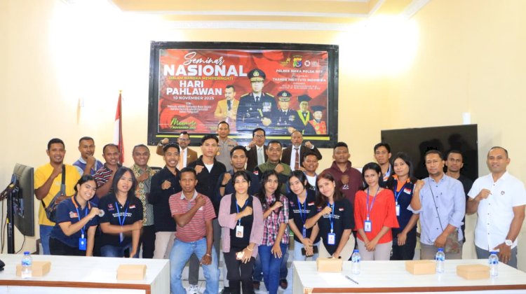 Seminar Nasional Peringati Hari Pahlawan 2025, Kapolres Sikka Terima Penghargaan “Best Inspiring and Visionary” dari Indonesia Visionary Leader