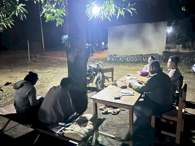 POLSUBSEKTOR WULANDONI TANGANI LAPORAN DUGAAN PENELANTARAN ANAK.