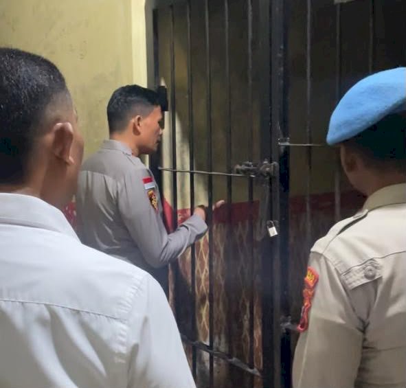 Kapolres Lembata Cek Ruang Tahanan, Pastikan Keamanan dan Kesiapsiagaan Petugas 24 Jam.