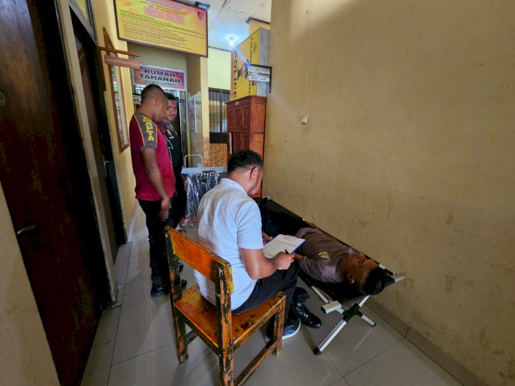 PERINGATI HARI JADI HUMAS POLRI KE-75, SEKSI HUMAS POLRES LEMBATA GELAR AKSI DONOR DARAH UNTUK KEMANUSIAAN.