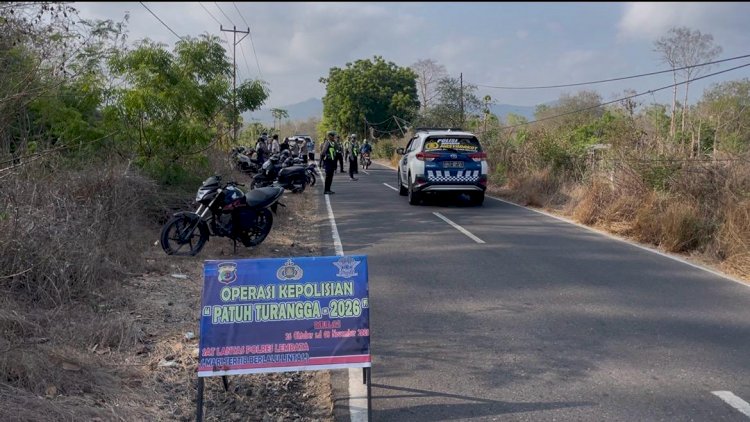 Polres Lembata Gelar Operasi Patuh Turangga 2026, Wujudkan Lalu Lintas yang Aman, Tertib, dan Kondusif.