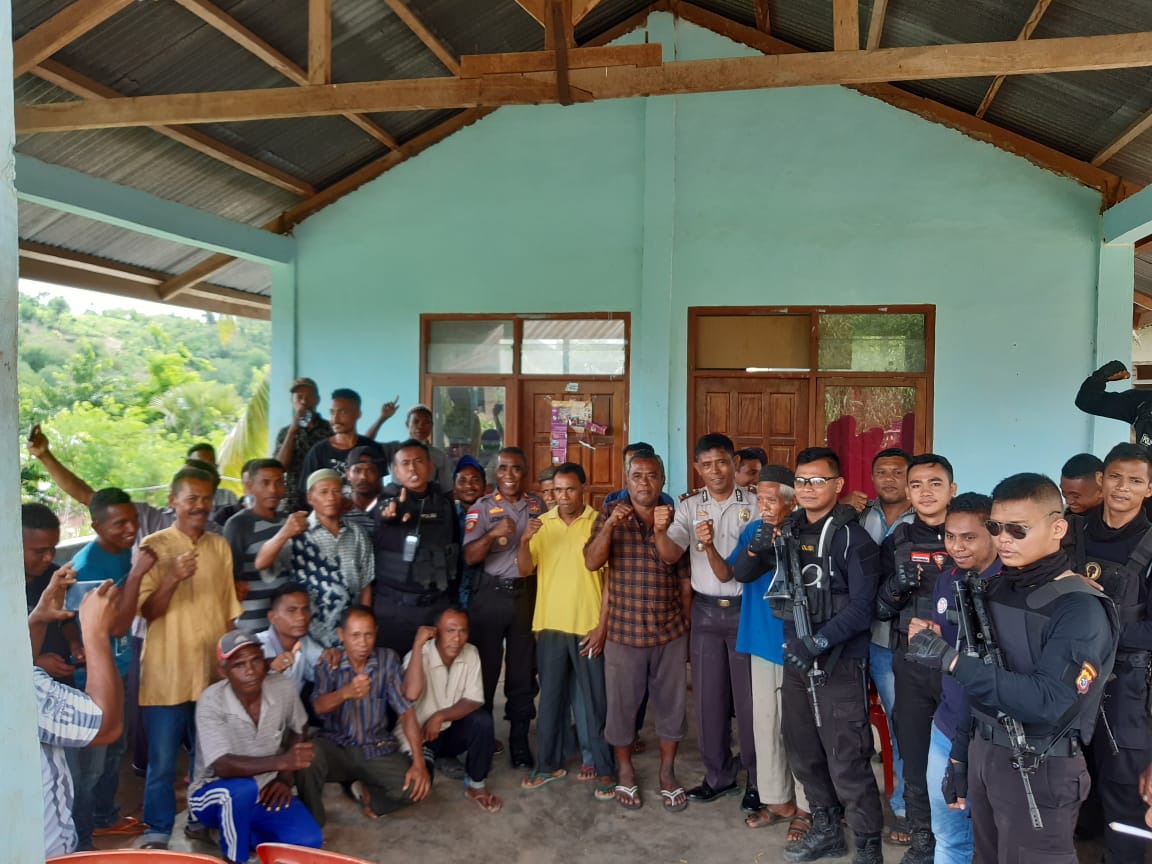 Satuan Samapta Polres Lembata lakukan patroli jarak jauh ke Kecamatan Buyasuri